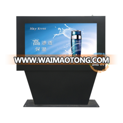 55 inch waterproof floor stand digital signage outdoor lcd advertising player